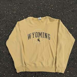 University of Wyoming Cowboys ComfortWash Heavyweight Crewneck Sweatshirt